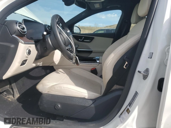 2023 Mercedes-Benz C 300 with VIN W1KAF4HB6PR142266, listed as a Copart auction lot 52414115 with 14,569 mi miles and Salvage Title. Bid and sale history available at DreamBid. Image 7.