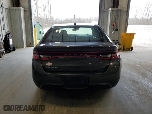 2016 Dodge Dart SXT with VIN 1C3CDFBBXGD605895, listed as a Copart auction lot 54880775 with 107,233 mi miles and Clean Title. Bid and sale history available at carsss.com. Image 6.