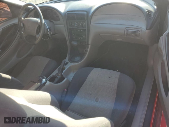 2004 Ford Mustang Standard with VIN 1FAFP40454F100233, listed as a Copart auction lot 50154615 with 213,732 mi miles and Salvage Title. Bid and sale history available at carsss.com. Image 8.