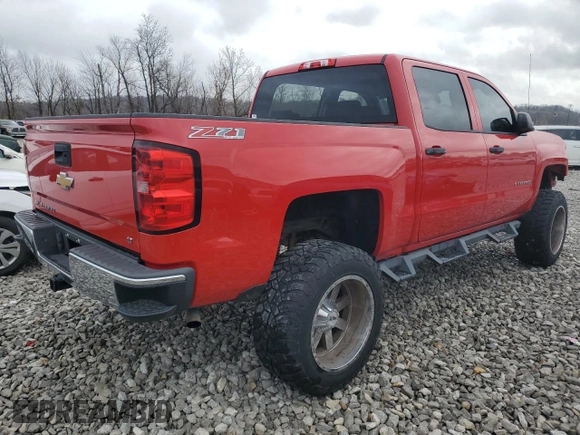 2014 Chevrolet Silverado 1500 LT with VIN 3GCUKREC9EG239715, listed as a Copart auction lot 85108724 with 80,121 mi miles and Salvage Title. Bid and sale history available at DreamBid. Image 3.