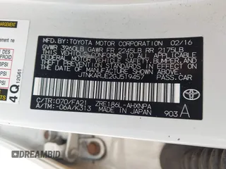 2016 Scion iM z VIN JTNKARJE2GJ519457, wystawiony jako IAAI lot #42286446 z przebiegiem 129 789 mil mil oraz . Historia ofert i sprzedaży dostępna na DreamBid. Obrazek 9.