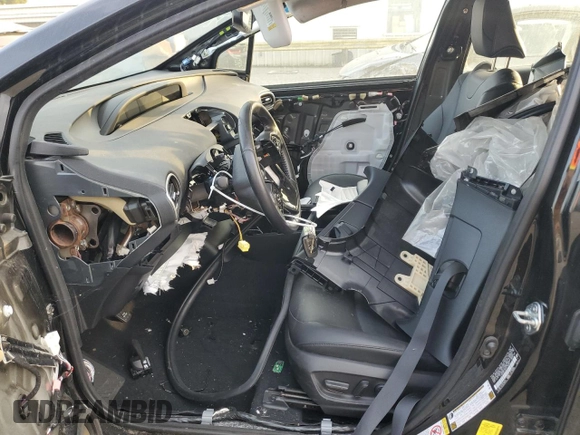 2022 Toyota Prius L Eco with VIN JTDKAMFU2N3178943, listed as a Copart auction lot 84765774 with 14,293 mi miles and Salvage Title. Bid and sale history available at carsss.com. Image 7.
