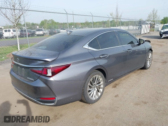 2021 Lexus ES 300h Luxury with VIN 58AEA1C13MU005774, listed as a IAAI auction lot 42115909 with 67,108 mi miles and . Bid and sale history available at DreamBid. Image 4.