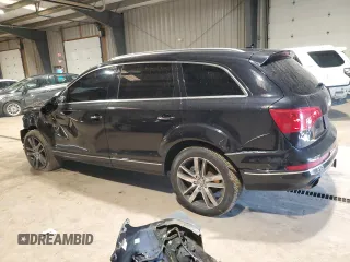 2014 Audi Q7 3.0T Premium Plus with VIN WA1LGAFE5ED015556, listed as a Copart auction lot 47432305 with 110,175 mi miles and Salvage Title. Bid and sale history available at carsss.com. Image 2.
