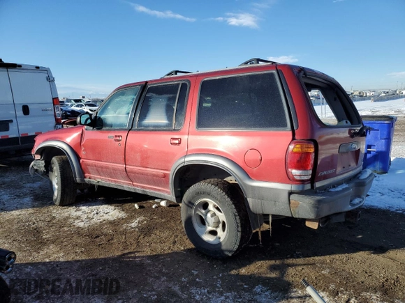 2000 Ford Explorer XLT with VIN 1FMZU73E1YZA57757, listed as a Copart auction lot 89378475 with 220,139 mi miles and Salvage Title. Bid and sale history available at DreamBid. Image 2.