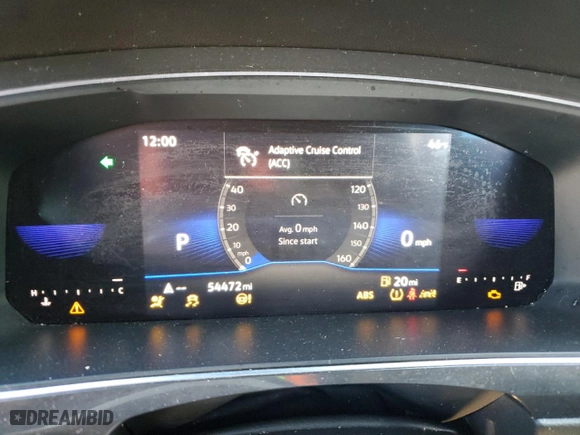 2022 Volkswagen Tiguan SE with VIN 3VV3B7AXXNM024999, listed as a Copart auction lot 48388645 with 54,472 mi miles and Salvage Title. Bid and sale history available at carsss.com. Image 9.