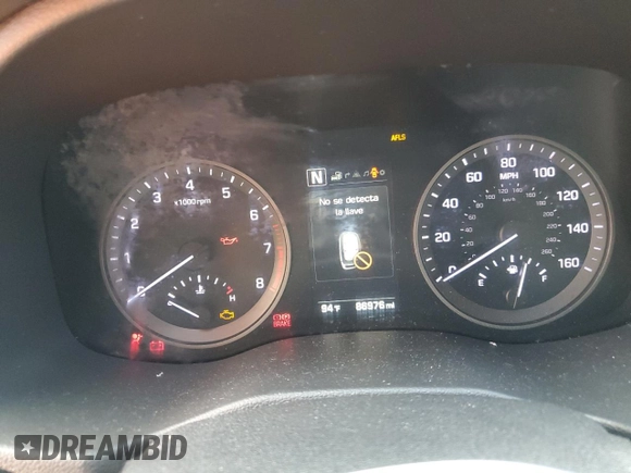 2016 Hyundai Tucson Limited z VIN KM8J33A25GU140802, wystawiony jako Copart lot #56249745 z przebiegiem 86 976 mil mil oraz Szkoda całkowita • Salvage title. Historia ofert i sprzedaży dostępna na DreamBid. Obrazek 9.
