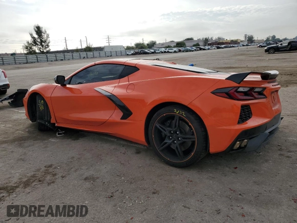 2020 Chevrolet Corvette 3LT with VIN 1G1Y82D47L5102271, listed as a Copart auction lot 39148594 with 16,098 mi miles. Bid and sale history available at carsss.com. Image 2.
