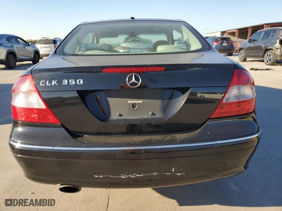 2007 Mercedes-Benz CLK-Class 3.5L with VIN WDBTJ56H87F209934, listed as a Copart auction lot 81352814 with 300,745 mi miles and Salvage Title. Bid and sale history available at carsss.com. Image 6.