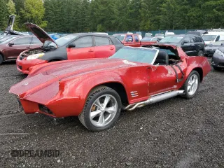 1975 Chevrolet Corvette z VIN 1Z37J5S408522, wystawiony jako Copart lot #74794454 z przebiegiem 25 919 mil mil oraz Szkoda całkowita • Salvage title. Historia ofert i sprzedaży dostępna na DreamBid. Obrazek 1.