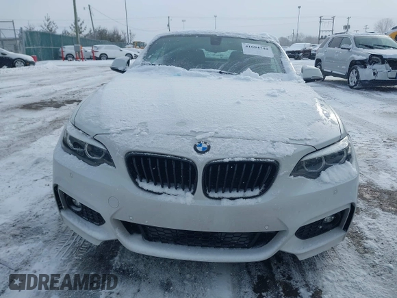 2018 BMW 2 Series 230i xDrive with VIN WBA2K1C52JVB64595, listed as a IAAI auction lot 41604748 with 47,461 mi miles and . Bid and sale history available at DreamBid. Image 13.