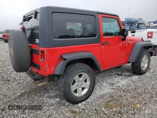 2015 Jeep Wrangler Sport с VIN 1C4AJWAG2FL698568, выставлен на аукционе Copart как лот 58222415 с пробегом 103 670 миль миль и Списание • Salvage title. История ставок и продаж доступна на DreamBid. Изображение 3.