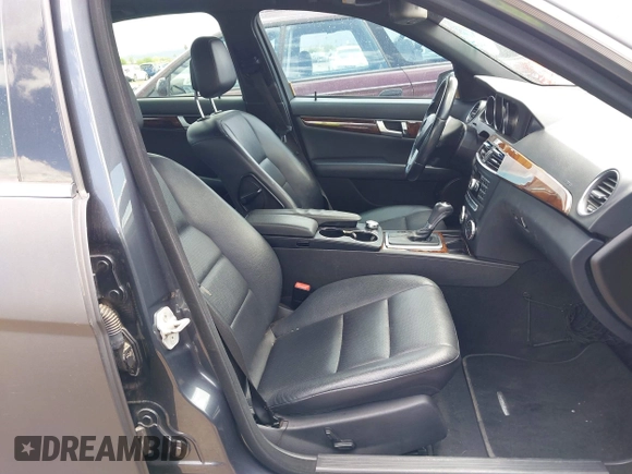 2014 Mercedes-Benz C 250 Sport with VIN WDDGF4HB8EG238824, listed as a IAAI auction lot 42001403 with 163,458 mi miles and . Bid and sale history available at carsss.com. Image 5.