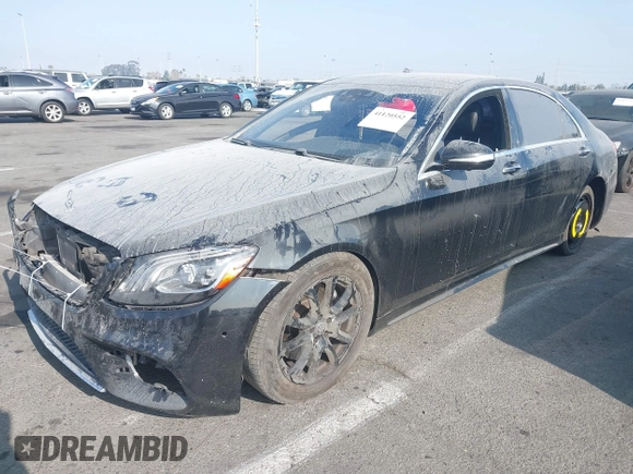 2020 Mercedes-Benz S-Class S 560 with VIN W1KUG8DB0LA560449, listed as a IAAI auction lot 41120552 with 121,855 mi miles. Bid and sale history available at carsss.com. Image 17.