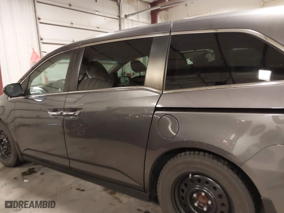 2015 Honda Odyssey EX with VIN 5FNRL5H45FB008236, listed as a IAAI auction lot 41830349 with 148,792 mi miles. Bid and sale history available at carsss.com. Image 14.