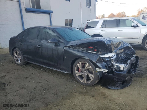 2020 Audi S4 Sedan Premium Plus with VIN WAUB4AF45LA040812, listed as a Copart auction lot 78278094 with 44523 miles and Salvage Title. Bid and sale history available at carsss.com. Image 4.
