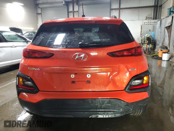 2019 Hyundai Kona SEL with VIN KM8K2CAA6KU207284, listed as a Copart auction lot 50717045 with 30,024 mi miles and Salvage Title. Bid and sale history available at DreamBid. Image 6.