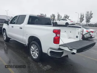 2022 Chevrolet Silverado 1500 Custom with VIN 1GCPABEK1NZ531213, listed as a IAAI auction lot 41533378 with 39,940 mi miles and . Bid and sale history available at DreamBid. Image 3.