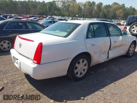 2006 Cadillac DTS w/1SC with VIN 1G6KD57Y56U132648, listed as a IAAI auction lot 41862030 with 128,003 mi miles. Bid and sale history available at carsss.com. Image 4.