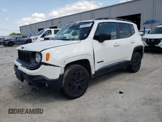 2018 Jeep Renegade Sport z VIN ZACCJBAB9JPH90190, wystawiony jako Copart lot #57046315 z przebiegiem 65 883 mil mil oraz Szkoda całkowita • Salvage title. Historia ofert i sprzedaży dostępna na DreamBid. Obrazek 1.