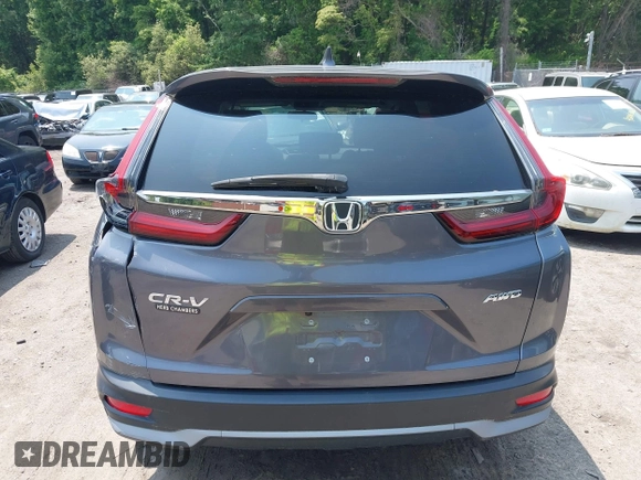 2021 Honda CR-V EX with VIN 5J6RW2H53ML020565, listed as a IAAI auction lot 42396639 with 9,466 mi miles and . Bid and sale history available at DreamBid. Image 17.