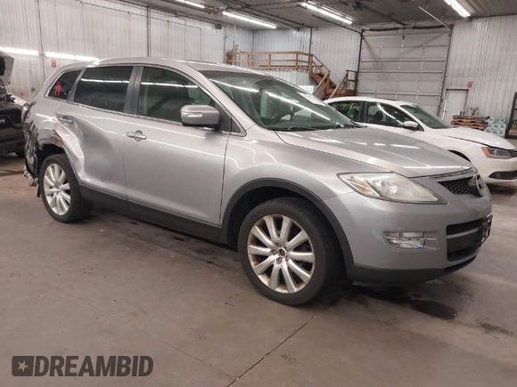 2008 Mazda CX-9 Grand Touring with VIN JM3TB38A980149614, listed as a IAAI auction lot 41845617 with 214,846 mi miles. Bid and sale history available at carsss.com. Image 1.
