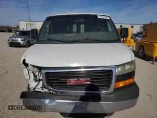 2014 GMC Savana Cargo Van with VIN 1GTW7FCA3E1915858, listed as a Copart auction lot 81833324 with 249,661 mi miles and Salvage Title. Bid and sale history available at carsss.com. Image 5.