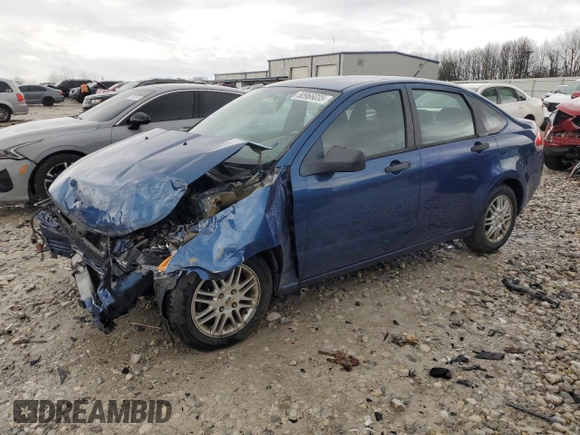 2009 Ford Focus SE with VIN 1FAHP35NX9W229225, listed as a Copart auction lot 50966035 with Not Provided miles and Clean Title. Bid and sale history available at DreamBid. Image 1.