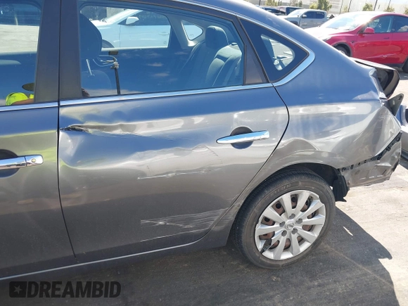 2015 Nissan Sentra SV with VIN 3N1AB7AP0FL644972, listed as a IAAI auction lot 41750059 with 90,672 mi miles and . Bid and sale history available at DreamBid. Image 14.