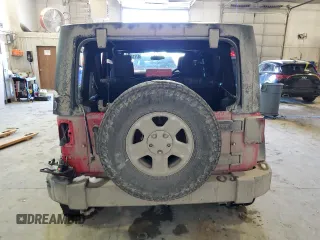 2016 Jeep Wrangler Unlimited Sport RHD with VIN 1C4BJWKG4GL277259, listed as a Copart auction lot 87713635 with 221,120 mi miles and Salvage title. Bid and sale history available at DreamBid. Image 6.