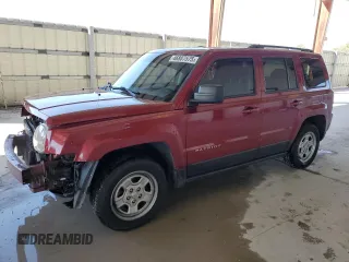 2016 Jeep Patriot Sport SE with VIN 1C4NJPBA6GD811600, listed as a Copart auction lot 46887575 with Not Provided miles and Salvage Title. Bid and sale history available at carsss.com. Image 1.