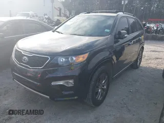 2012 Kia Sorento SX with VIN 5XYKW4A29CG261026, listed as a IAAI auction lot 41508403 with 202,356 mi miles. Bid and sale history available at carsss.com. Image 2.