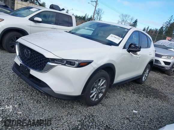 2023 Mazda CX-5 S Preferred with VIN JM3KFBCM0P0252544, listed as a IAAI auction lot 41796531 with 26,769 mi miles and . Bid and sale history available at carsss.com. Image 2.
