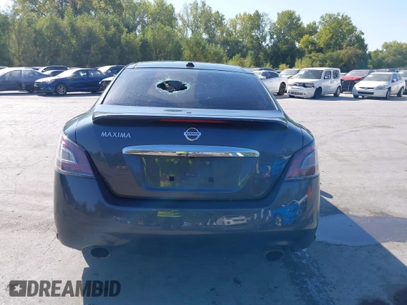 2013 Nissan Maxima SV with VIN 1N4AA5AP9DC807671, listed as a IAAI auction lot 40508617 with 119,647 mi miles and . Bid and sale history available at DreamBid. Image 16.