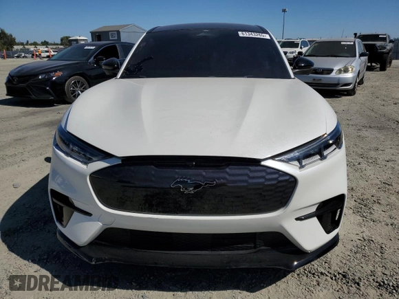 2023 Ford Mustang Mach-E GT with VIN 3FMTK4SE2PMA58332, listed as a Copart auction lot 61343265 with 9,754 mi miles and Salvage title. Bid and sale history available at DreamBid. Image 5.