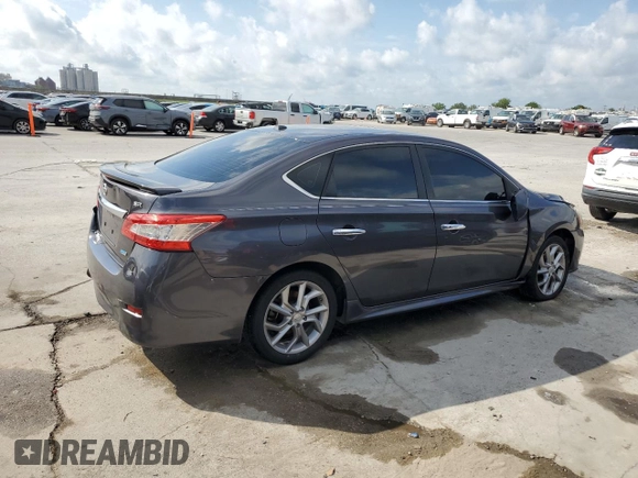 2014 Nissan Sentra S with VIN 3N1AB7AP9EL627957, listed as a Copart auction lot 54308315 with 160,152 mi miles and Salvage Title. Bid and sale history available at DreamBid. Image 3.