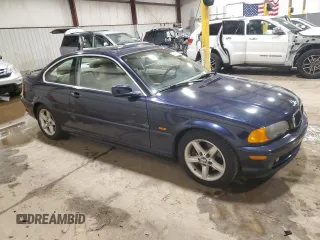 2001 BMW 3 Series 325Ci with VIN WBABN33491JW55177, listed as a Copart auction lot 43685795 with 120,610 mi miles and Salvage Title. Bid and sale history available at carsss.com. Image 4.