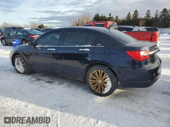 2012 Chrysler 200 Limited with VIN 1C3CCBCG9CN234500, listed as a Copart auction lot 45309775 with 271,549 mi miles and Clean Title. Bid and sale history available at DreamBid. Image 2.