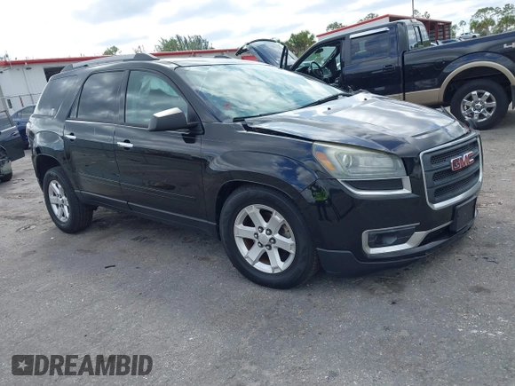 2016 GMC Acadia SLE with VIN 1GKKRNED1GJ139361, listed as a IAAI auction lot 41632943 with Not Provided miles and . Bid and sale history available at DreamBid. Image 1.