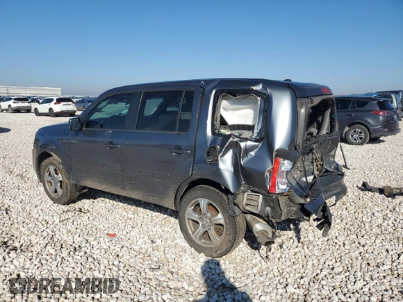 2013 Honda Pilot EX-L with VIN 5FNYF3H58DB028185, listed as a Copart auction lot 46416035 with 191,870 mi miles and Salvage Title. Bid and sale history available at DreamBid. Image 2.