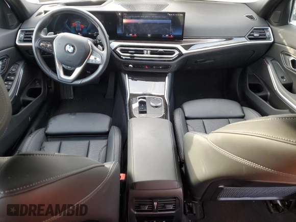 2023 BMW 3 Series 330i xDrive with VIN 3MW89FF04P8D24049, listed as a Copart auction lot 89016375 with 14,749 mi miles and Salvage Title. Bid and sale history available at carsss.com. Image 8.
