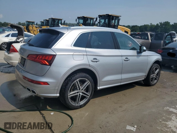 2018 Audi SQ5 Premium Plus with VIN WA1A4AFYXJ2204316, listed as a Copart auction lot 64113574 with 67,919 mi miles and Salvage Title. Bid and sale history available at DreamBid. Image 3.