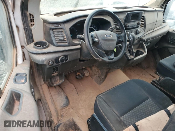 2023 Ford Transit Passenger XL with VIN 1FBAX2C83PKB04126, listed as a Copart auction lot 47767505 with 5,758 mi miles and Salvage Title. Bid and sale history available at DreamBid. Image 8.