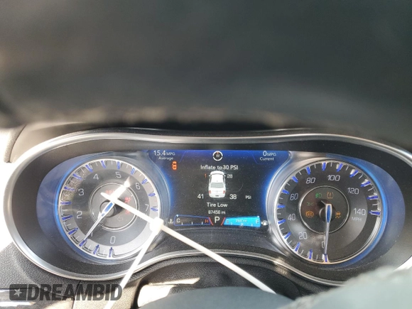 2016 Chrysler 300 with VIN 2C3CCAEG7GH181575, listed as a Copart auction lot 48934345 with 87,456 mi miles and Salvage Title. Bid and sale history available at carsss.com. Image 9.