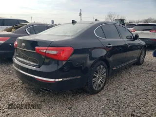 2014 Kia Cadenza Premium with VIN KNALN4D74E5138581, listed as a Copart auction lot 43277225 with 64,454 mi miles and Salvage Title. Bid and sale history available at carsss.com. Image 3.