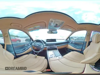 2022 Genesis GV80 Advanced Plus z VIN KMUHCESC9NU095024, wystawiony jako Copart lot #57877425 z przebiegiem 44 999 mil mil oraz Szkoda całkowita • Salvage title. Historia ofert i sprzedaży dostępna na DreamBid. Obrazek 16.