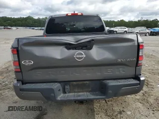 2022 Nissan Frontier SV with VIN 1N6ED1EK8NN680666, listed as a Copart auction lot 59164865 with 57,697 mi miles and Salvage title. Bid and sale history available at DreamBid. Image 6.