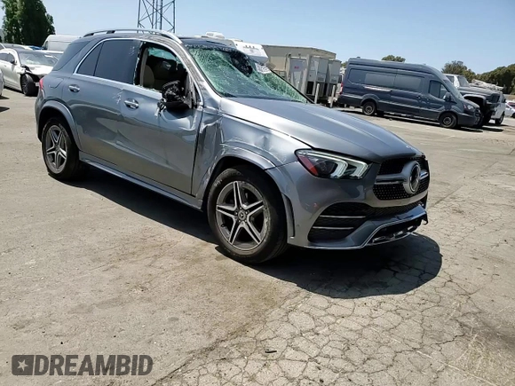 2023 Mercedes-Benz GLE 350 with VIN 4JGFB4KB5PA918384, listed as a Copart auction lot 59323955 with 35,607 mi miles and Salvage title. Bid and sale history available at DreamBid. Image 13.
