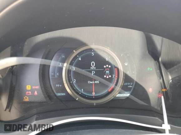 2016 Lexus RC 300 F Sport with VIN JTHSM5BCXG5002318, listed as a Copart auction lot 56561735 with 127,717 mi miles and Salvage title. Bid and sale history available at DreamBid. Image 9.