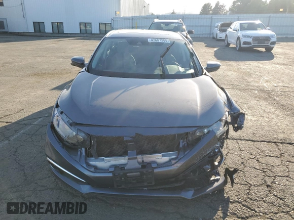 2019 Honda Civic Sedan EX with VIN JHMFC1F39KX009894, listed as a Copart auction lot 47607305 with 67,444 mi miles and Salvage Title. Bid and sale history available at carsss.com. Image 5.